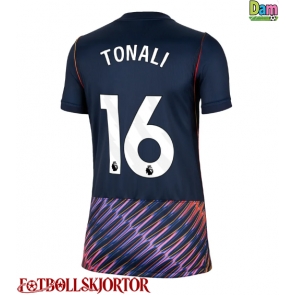 Tottenham Hotspur Sandro Tonali #16 Bortatröja Dam 2026-27 Kortärmad
